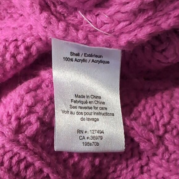 Anthropologie HEARTLOOM Evon Cable V Neck Sweater Size M - Picture 8 of 11